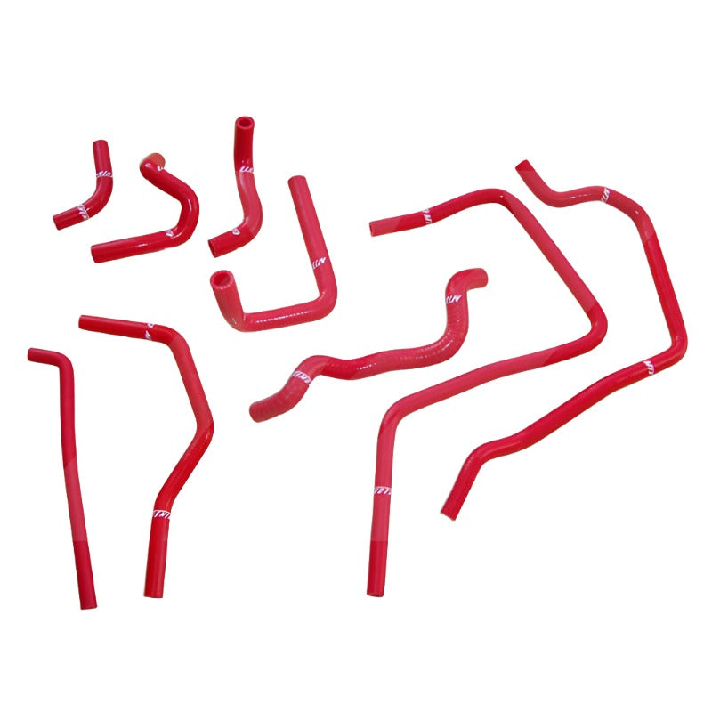 Mishimoto 01-05 Subaru WRX Red Silicone Ancillary Hoses - MMHOSE-SUB-ANCRD