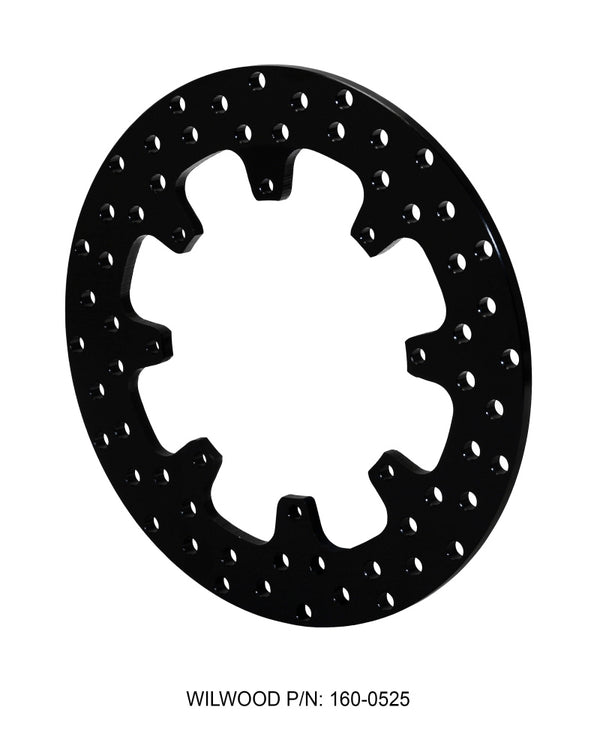 Wilwood Rotor-Steel-Sprint/Mod-Drilled 12.00 x .350 - 8 on 7.00in - 160-0525 by Wilwood