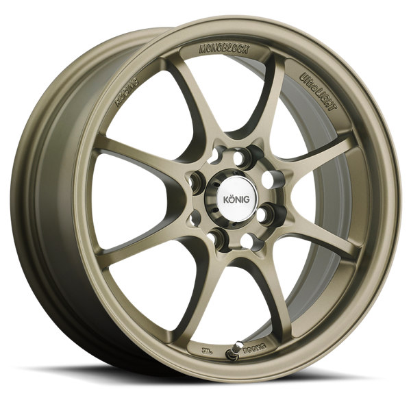 Konig Helium 15x6.5 4x100 ET40 Bronze - HE65D04408 by Konig