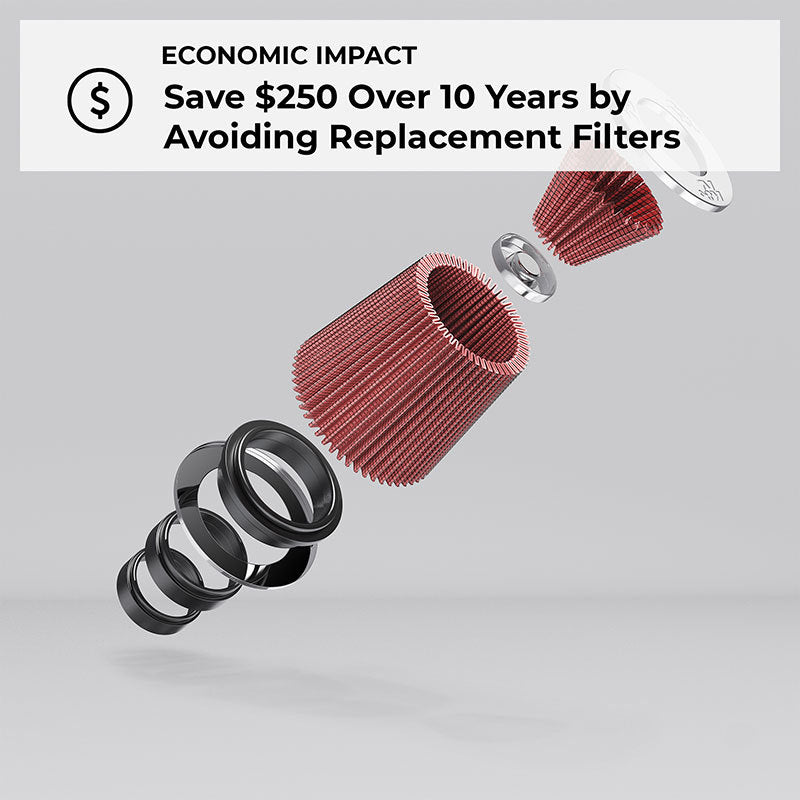 K&N REPLACEMENT AIR FILTER E-2022