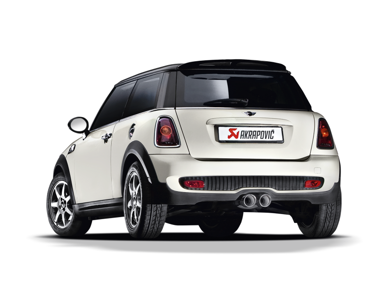 Akrapovic 07-14 MINI Cooper S (R56) / Cooper S Cabrio (R57) Evolution Line Cat Back (SS) (Req. Tips) - ME-MIN/TI/1H