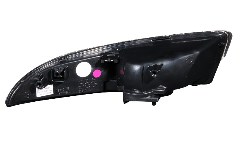 ANZO 1993-2002 Chevrolet Camaro Euro Parking Lights Black w/ Amber Reflector - 511045