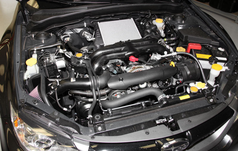 K&amp;N 08-11 WRX/STi Black Typhoon Short Ram Intake - 69-8004TTK