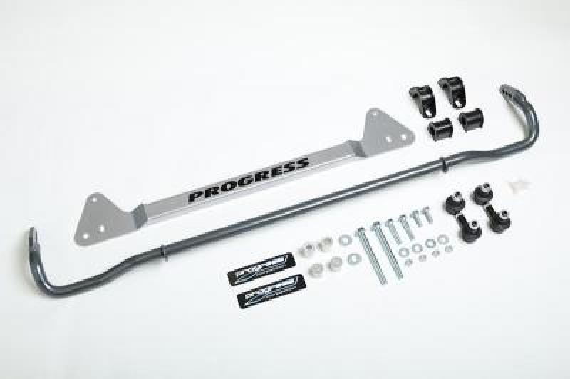 Progress Tech 92-95 Honda Civic Rear Sway Bar (22mm - Adjustable) Incl Bar Brace and Adj End Links - 62.1040