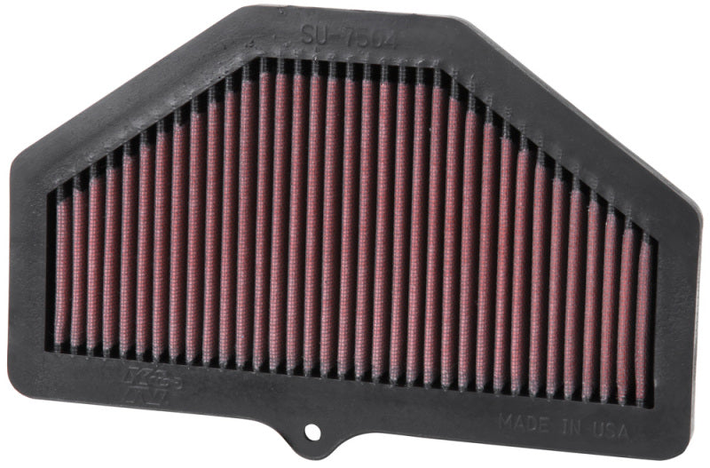 K&N 04-05 Suzuki GSXR600/GSXR750 Replacement Air Filter - SU-7504
