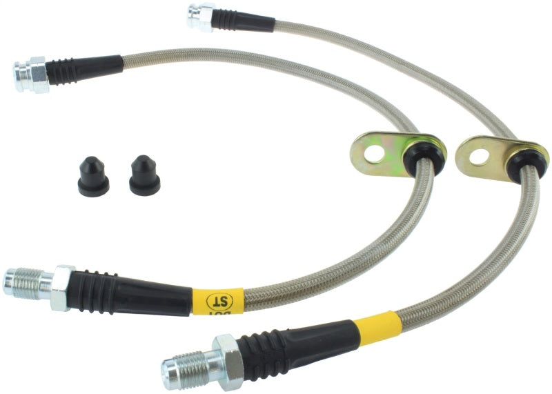 StopTech 14+ Ford Fiesta ST Stainless Steel Rear Brake Lines - 950.61515