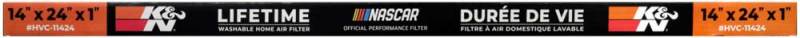 K&N HVAC Filter - 14 X 24 X 1 - HVC-11424
