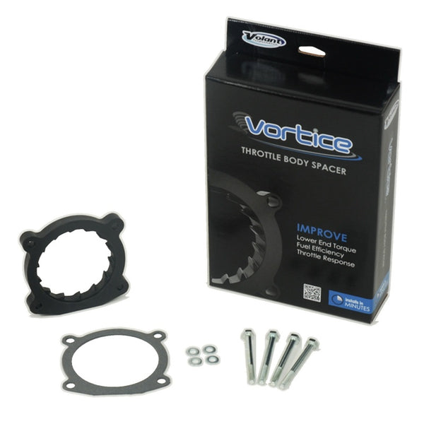 Volant 10-13 Toyota Tundra 4.6L V8 Vortice Throttle Body Spacer - 728857 for 2008-2021 Toyota Sequoia - front view