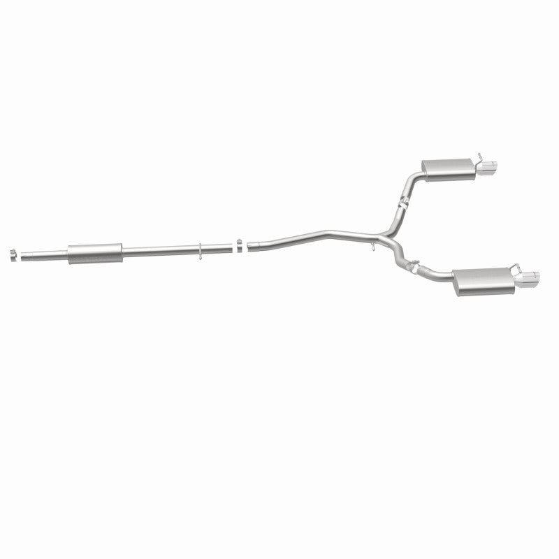 MagnaFlow 11-13 Ford Explorer V6 3.5L SS Catback Exhaust Dual Split Rear Exit w/ 3.5in SS Tips - 15467