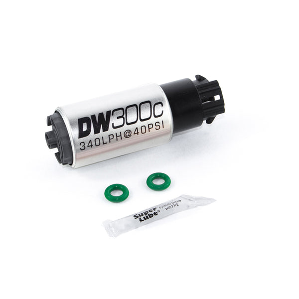 DeatschWerks DeatschWerks 340lph DW300C Compact Fuel Pump w/ 08-12 GTR Set Up Kit (2 Required) - 9-309-1009 for 2009-2024 Nis