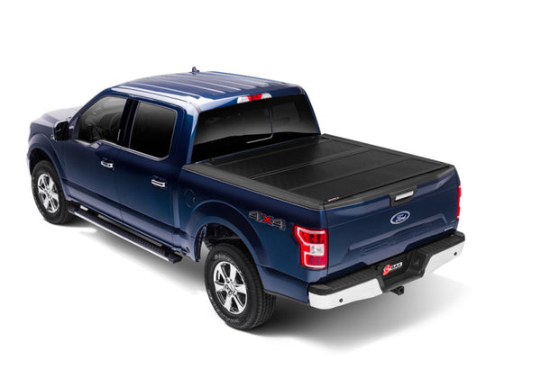 BAK 21-22 Ford F-150 (Incl. 2022 Lightning) BAKFlip FiberMax 5.7ft Bed Cover - 1126339 for 2021-2025 Ford F 150 - front view