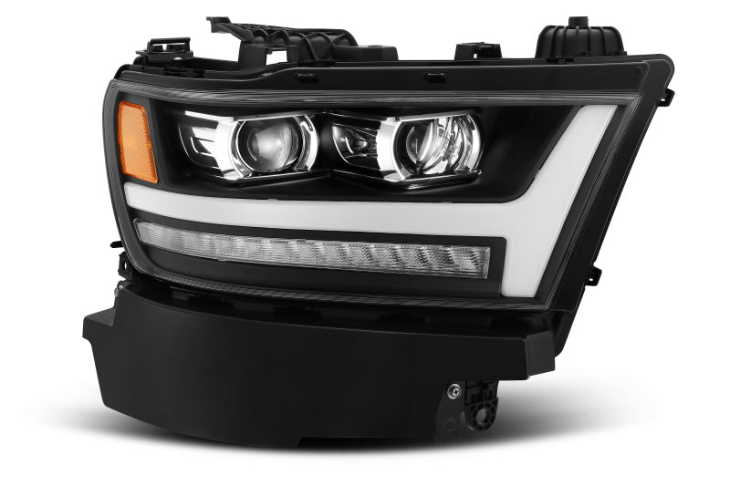 AlphaRex 19-20 Ram 1500HD PRO-Series Proj Headlight Plnk Style Blk w/Activ Light/Seq Signal/Plnk DRL - 880515