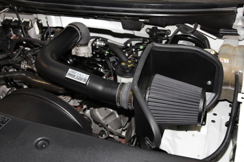 K&N 04-08 Ford F150 V8-5.4L/04-07 Ford Lobo 5.4L V8 Blackhawk Perf Intake Kit - 71-2556