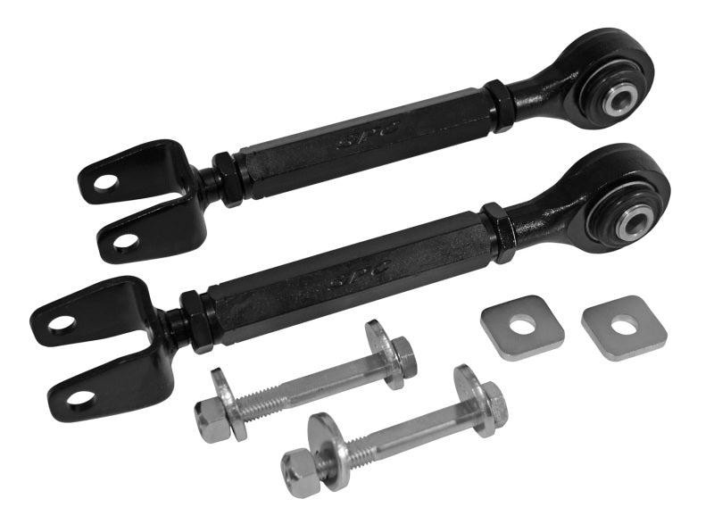 SPC Performance 03-08 Nissan 350Z/03-07 Infiniti G35 Rear Adjstbl Camber Arms w/Toe Cams&amp;Lock Plates - 72052