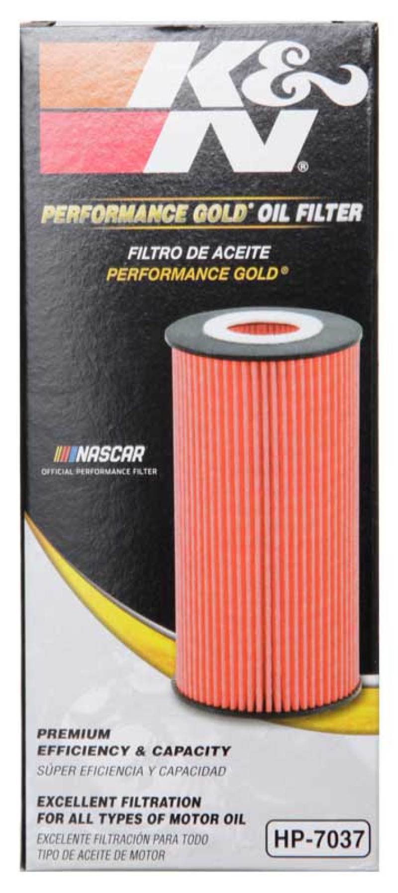 K&N Ford / Lincoln 1.938in OD x 5.5in H Oil Filter - HP-7037