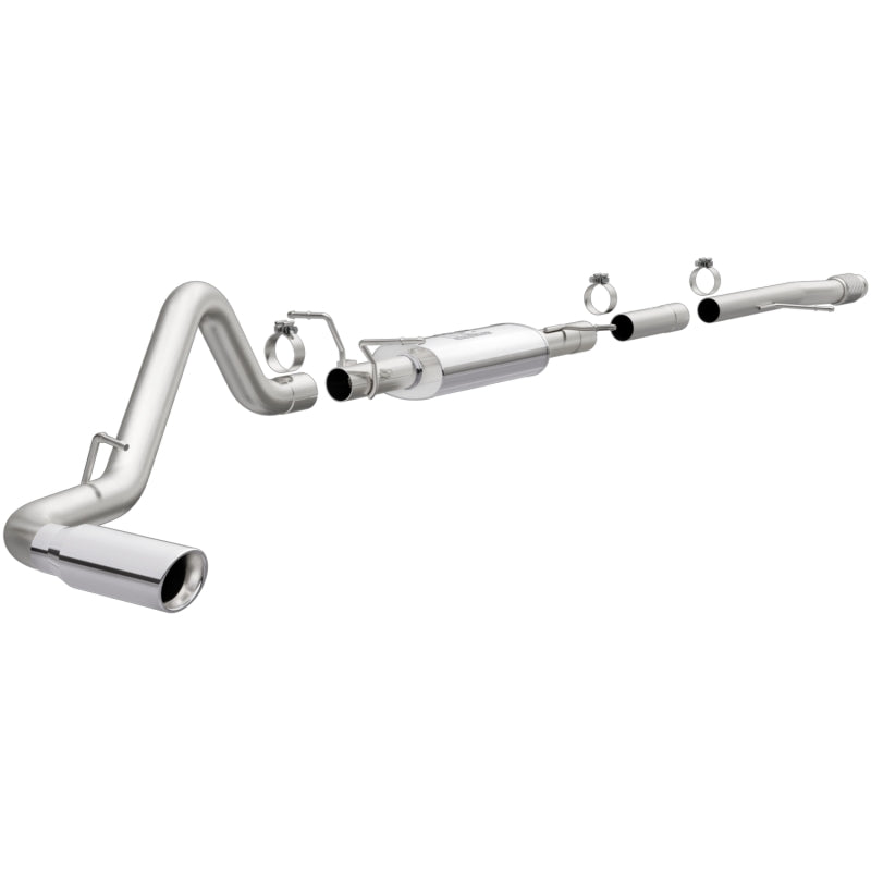 Magnaflow 14 Chevy Silverado V8 5.3L CC/EC Cab Single P/S Rear Exit Stainless Cat Back Perf Exhaust - 15267
