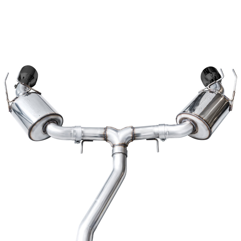 AWE Tuning 22+ Honda Civic Si/Acura Integra Touring Edition Catback Exhaust - Dual Diamond Black Tip - 3015-33331