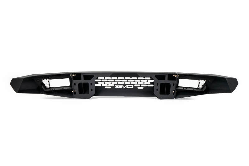 DV8 Offroad 2021+ Ford Bronco Bumper- Accommodates 20in Dual Row Light Bar &amp; (4) 3in Pod Light Mount - FBBR-03