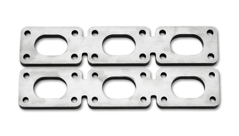 Vibrant Mild Steel Exh Manifold Flange for BMW E36/E46 platform motors (sold in pairs) 1/2in Thick - 14636