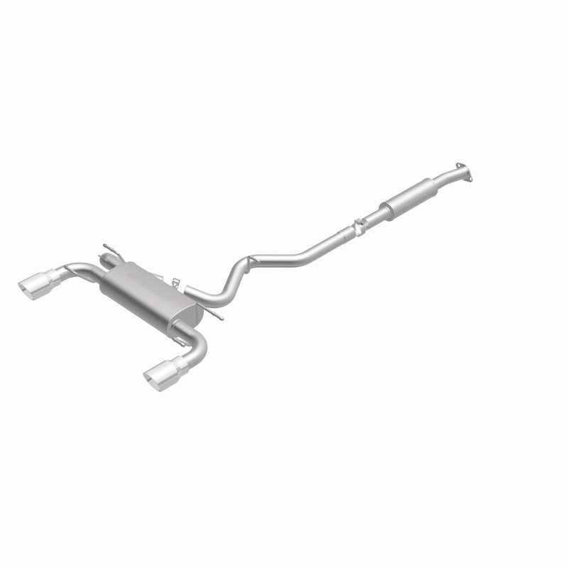 MagnaFlow 13 Scion FR-S / 13 Subaru BRZ Dual Split Rear Exit Stainless Cat Back Performance Exhaust - 15157