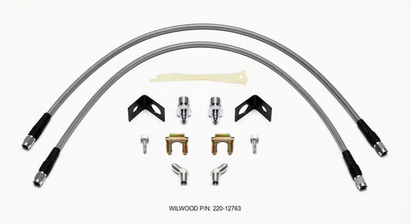 Wilwood Flexline Kit Front Jeep Wrangler 22 inch - 220-12763 by Wilwood