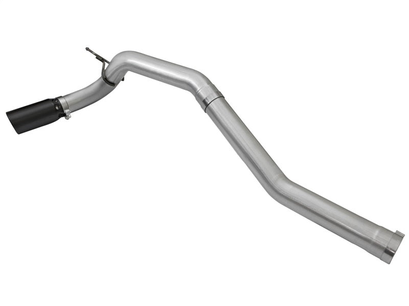 aFe LARGE Bore HD DPF-Back SS Exhaust w/ Black Tip 2016 Nissan Titan XD V8-5.0L (td) - 49-46113-B
