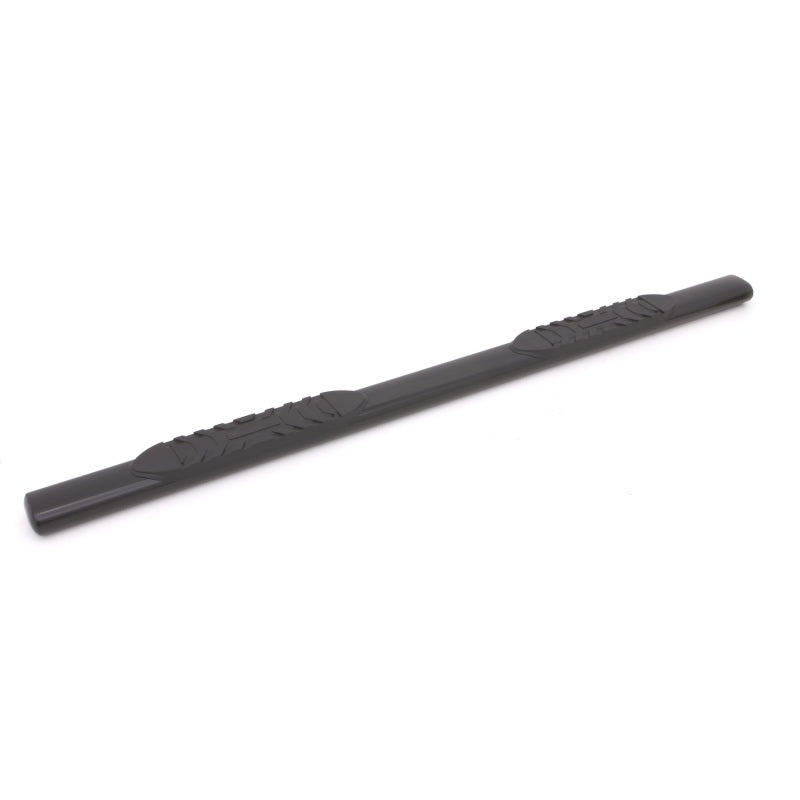 Lund 03-09 Dodge Ram 2500 Quad Cab 5in. Oval Straight Steel Nerf Bars - Black - 24078003