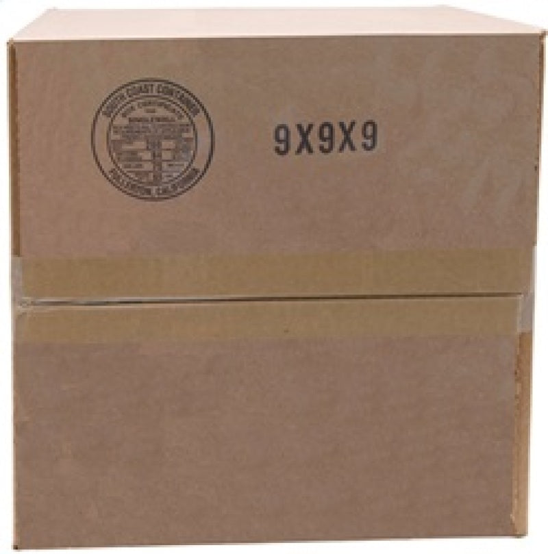 K&N Universal Rubber Filter-Round Tapered 6in Flange ID x 9in Base OD x 6.625in Top OD x 7.5in H - RU-5177HBK