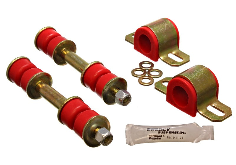 Energy Suspension 89-94 Toyota Pickup 2WD (Exc T-100/Tundra) Red 23mm Front Sway Bar Bushing Set - 8.5105R for 1989-1994 Toyo