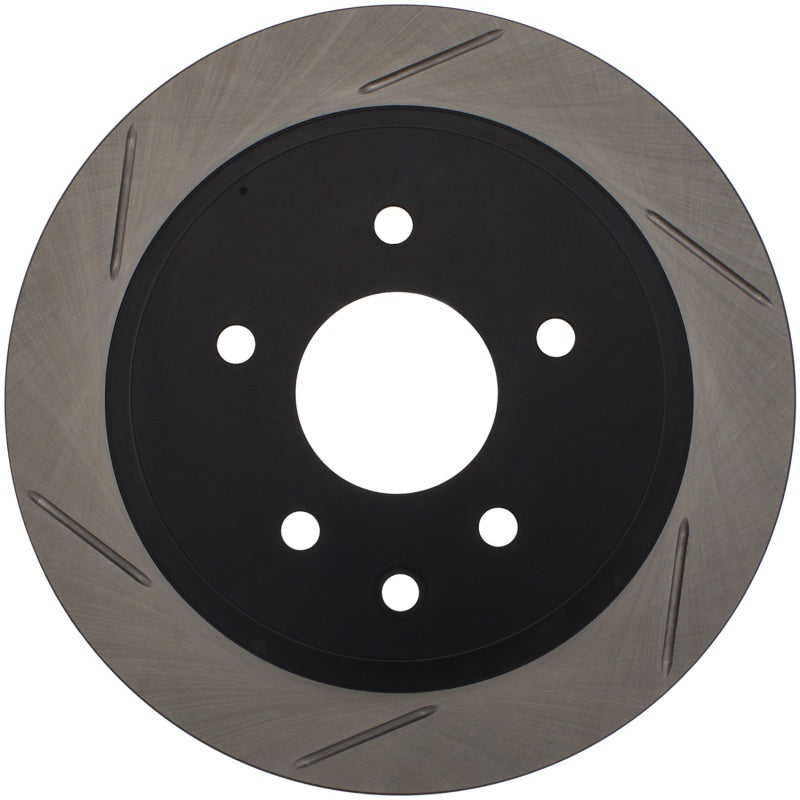 StopTech Power Slot 03-05 350Z / 03-04 G35 / 03-05 G35X SportStop Slotted Rear Right Rotor - 126.42077SR