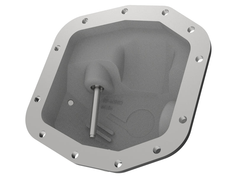 aFe Pro Series Front Differential Cover Black 2018+ Jeep Wrangler (JL) V6 3.6L (Dana M186) - 46-71010B