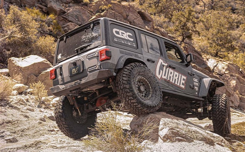 MagnaFlow 2020 Jeep Gladiator 2.5in Rock Crawler Series Single Rear Exit SS Cat-Back Exhaust w/o Tip - 19486