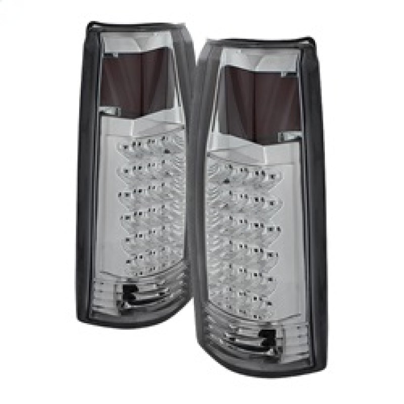 Xtune Yukon Denali 99-00 LED Tail Lights Chrome ALT-JH-CCK88-LED-C - 9022432