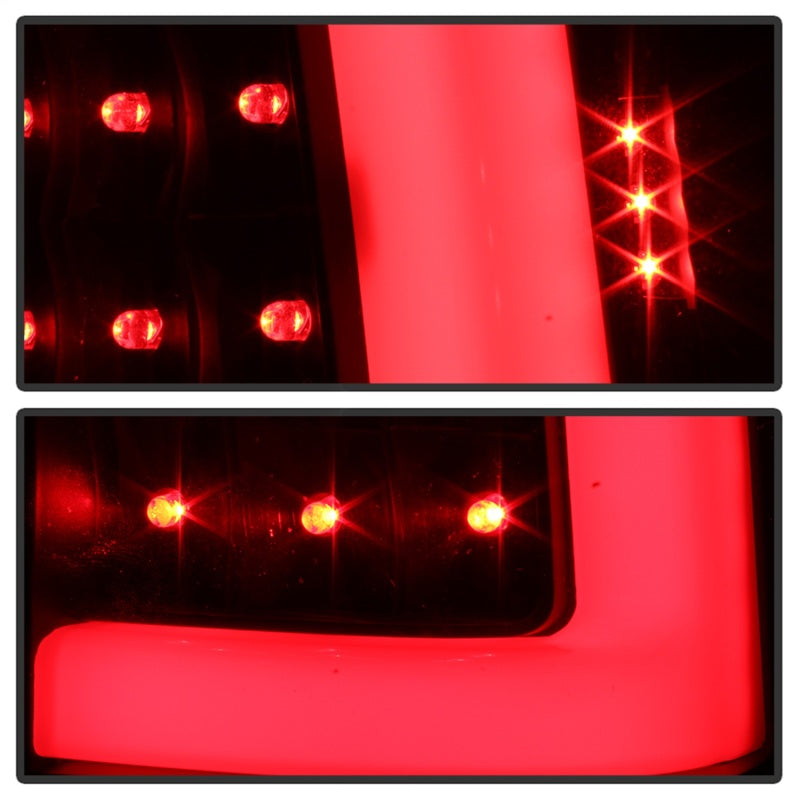 xTune Chevy Silverado 1500/2500/3500 99-02 / Version 3 Tail Lights Black ALT-ON-CS99V3-LBLED-BK - 9038761