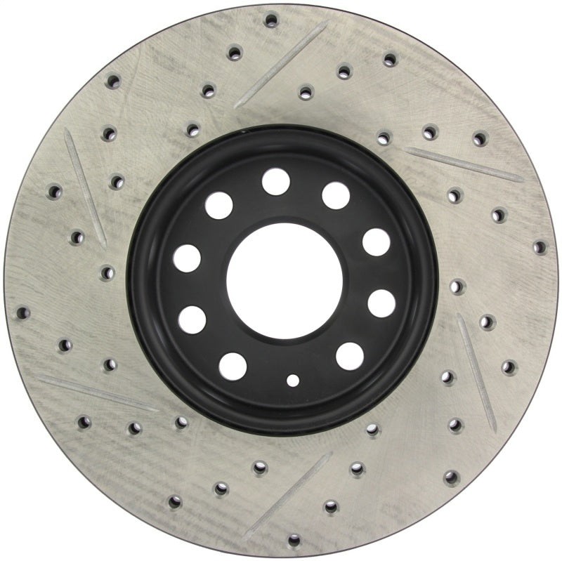 StopTech Slotted &amp; Drilled Sport Brake Rotor - 127.33110L