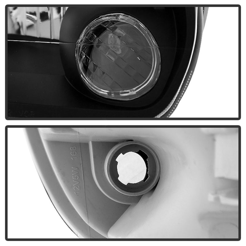 Xtune Toyota Tundra Double Cab 05-06 OEM Style Headlights &amp; Corner Lights Black HD-JH-TTUN05-AM-BK - 9034336