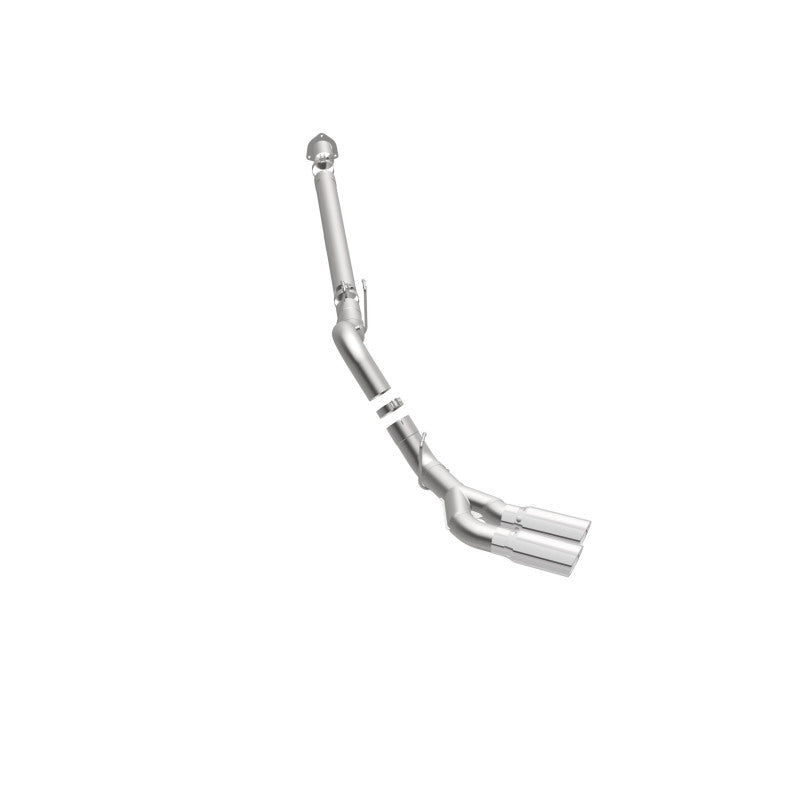 MagnaFlow 08-17 Ford F-250/F-350/F-450 4.6L/6.7 DPF-Back SS 4in Dual Single Passenger Side Rear Exit - 17873