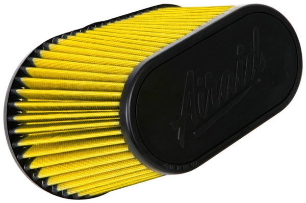 Airaid Universal Air Filter - Cone 4-1/2in FLG x 11-1/2x7in B x 9x4-1/2inTx 7-1/4in H - Synthaflow - 724-128 by Airaid - fron
