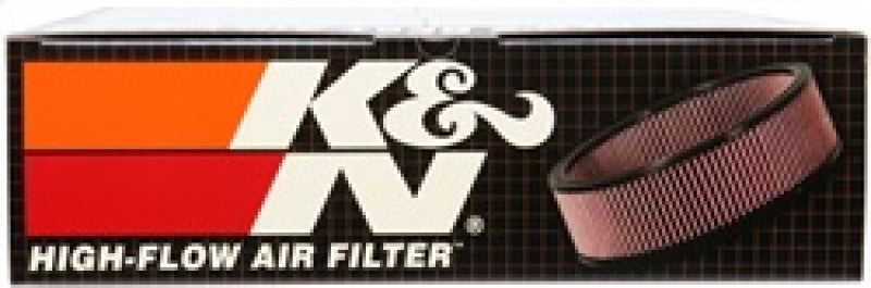 K&N Replacement Air Filter GM CARS AND TRUCKS,V6,V8,1969-92 - E-1450 for 1969-1992 Chevrolet Camaro - front view