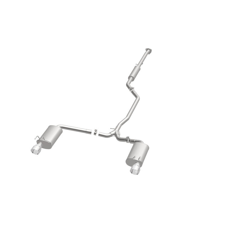MagnaFlow Sys C/B 2015 Honda Accord 3.5L V6 2.5in SS Dual Split Rear Polished 4.5 Tip - 19181