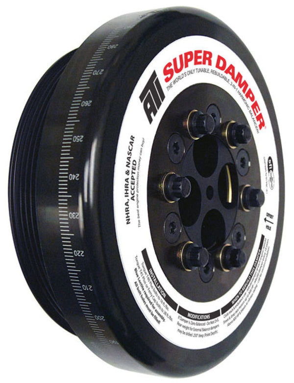 ATI Damper - 8.074in - Steel - 8 Grv - Cummins - 4BT - 6BT - 3.9L - 5.9L - 3 Ring - Diesel - ATI917365 by ATI