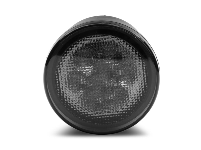Raxiom 07-18 Jeep Wrangler JK Axial Series LED Amber Turn Signals (Smoked) - J108040