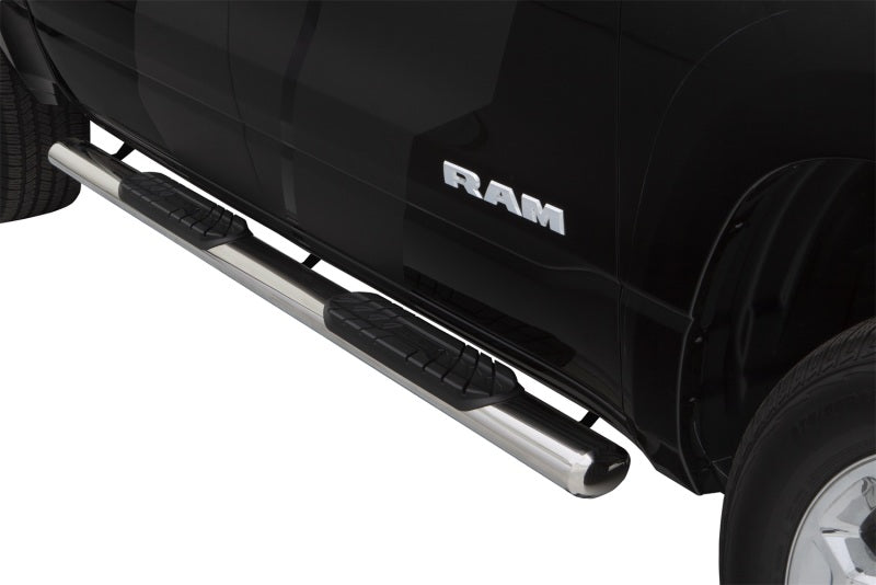 Lund 10-17 Dodge Ram 2500 Crew Cab 4in. Oval Straight SS Nerf Bars - Polished - 23584781