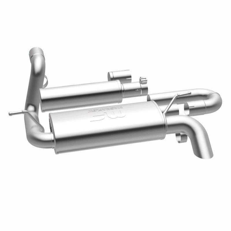 MagnaFlow 18-23 Jeep Wrangler JL 2.0L/3.6L Overland Series Axle-Back Exhaust - 19620