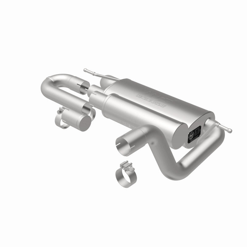 MagnaFlow 18-23 Jeep Wrangler JL 2.0L/3.6L Overland Series Axle-Back Exhaust - 19620