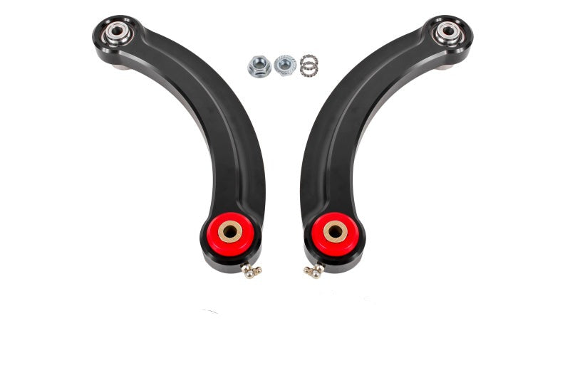 BMR 15-23 S550 Mustang Fixed Billet Aluminum Camber Link (Poly/Bearing) - Black - UTCA057