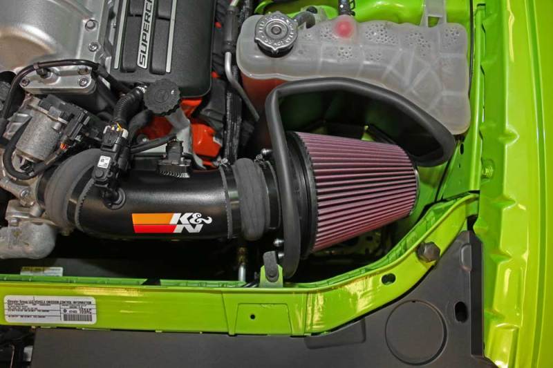 K&N 2015 Dodge Challenger/Charger 6.2L V8 Typhoon Short Ram Intake - 69-2550TTK
