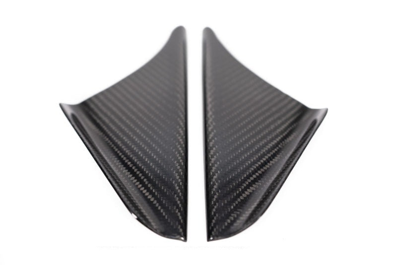 AMS Performance 2020+ Toyota GR Supra Anti-Wind Buffeting Kit - Gloss Carbon - AMS.38.06.0002-1