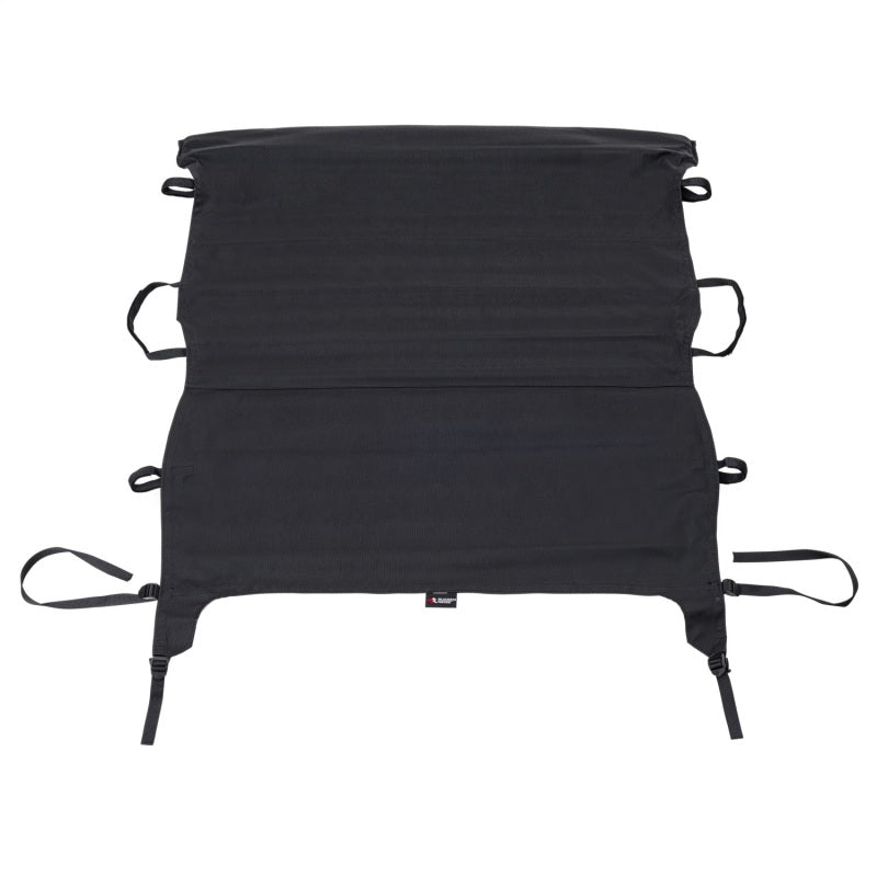 Rugged Ridge Savannah Brief Top Diamond Black 10-18 Jeep Wrangler JL 2-Door - 13593.35 for 2018-2026 Jeep Wrangler - front vi