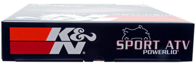 K&N 06-09 & 12-13 Honda TRX450ER / 06-09 TRX450R Powerlid Air Box Cover - HA-4506-T for 2006-2014 Honda TRX450ER Electric Sta